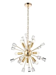 Gallery Home Brass Niro Ceiling Light Pendant - Image 7 of 8
