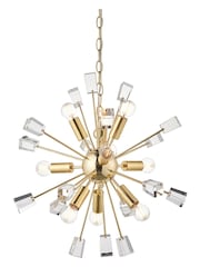 Gallery Home Brass Niro Ceiling Light Pendant - Image 8 of 8