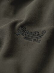 Gri închis Verde - Superdry Essential Logo Guler rotund Larg Fit Hanorac - Imaginea 5 din 6