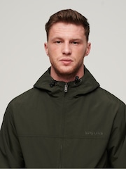Superdry Green Surplus Nylon Hooded Bomber Jacket - Image 3 of 4
