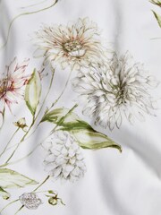 Nina Campbell Multi Dahlia Floral Duvet Cover and Pillowcase Set - Image 4 of 5