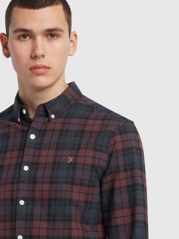 Farah Brewer Check Shirt - Image 3 of 4