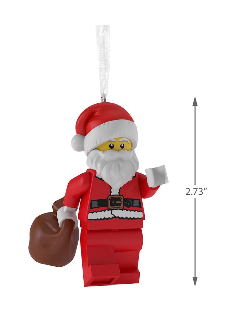 Hallmark LEGO Jolly Santa Christmas Bauble - Image 2 of 4 Hallmark LEGO Jolly Santa Christmas Bauble - Image 2 of 4