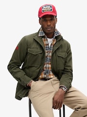 Superdry Green 100% Cotton Rookie Military Jacket - Image 2 of 6