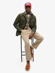 Superdry Green 100% Cotton Rookie Military Jacket - Image 3 of 6