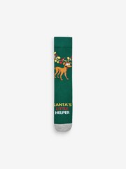 Simpsons Pattern Christmas Licence Socks 4 Pack - Image 5 of 5