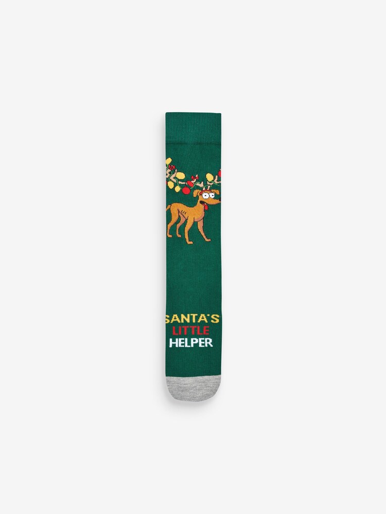 Simpsons-Muster - Lizenzierte Weihnachtssocken im 4er-Pack - Bild 5 von 5 Simpsons-Muster - Lizenzierte Weihnachtssocken im 4er-Pack - Bild 5 von 5