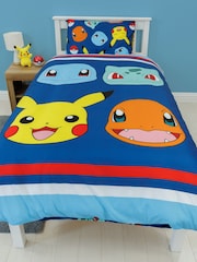 Character Blue Pokemon Single Duvet Set - Image 1 of 3