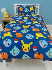 Character Blue Pokemon Single Duvet Set - Image 2 of 3