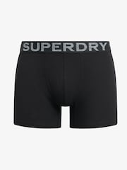 Superdry Black/Orange Boxers 3 Pack - Image 2 of 6
