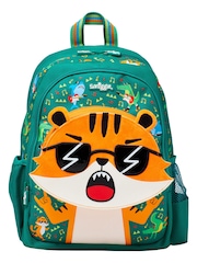 Smiggle Green Junior Lets Play Character Backpack - Image 1 of 3