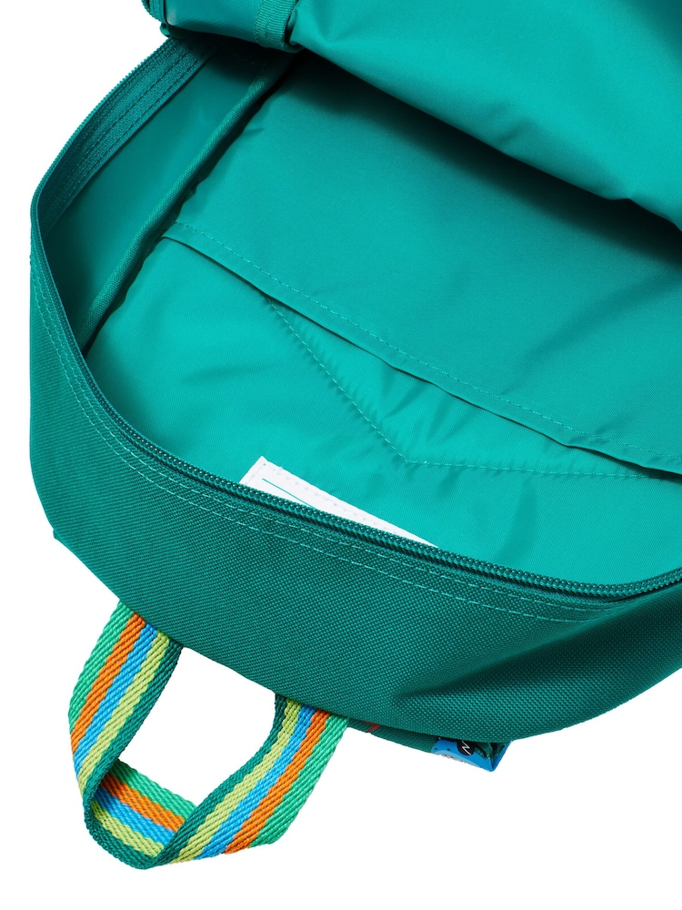 Smiggle Green Junior Lets Play Character Backpack - Image 3 of 3