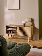 MADE.COM Oak Tulma TV Unit - Image 1 of 6