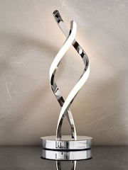 Chrome Callie LED Table Lamp - Image 2 of 8