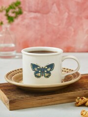 Portmeirion Green Botanic Garden Harmony Cup And Saucer - Image 3 of 6