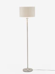 Brushed Chrome Burford Floor Lamp - Image 6 of 8