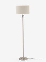 Brushed Chrome Burford Floor Lamp - Image 7 of 8