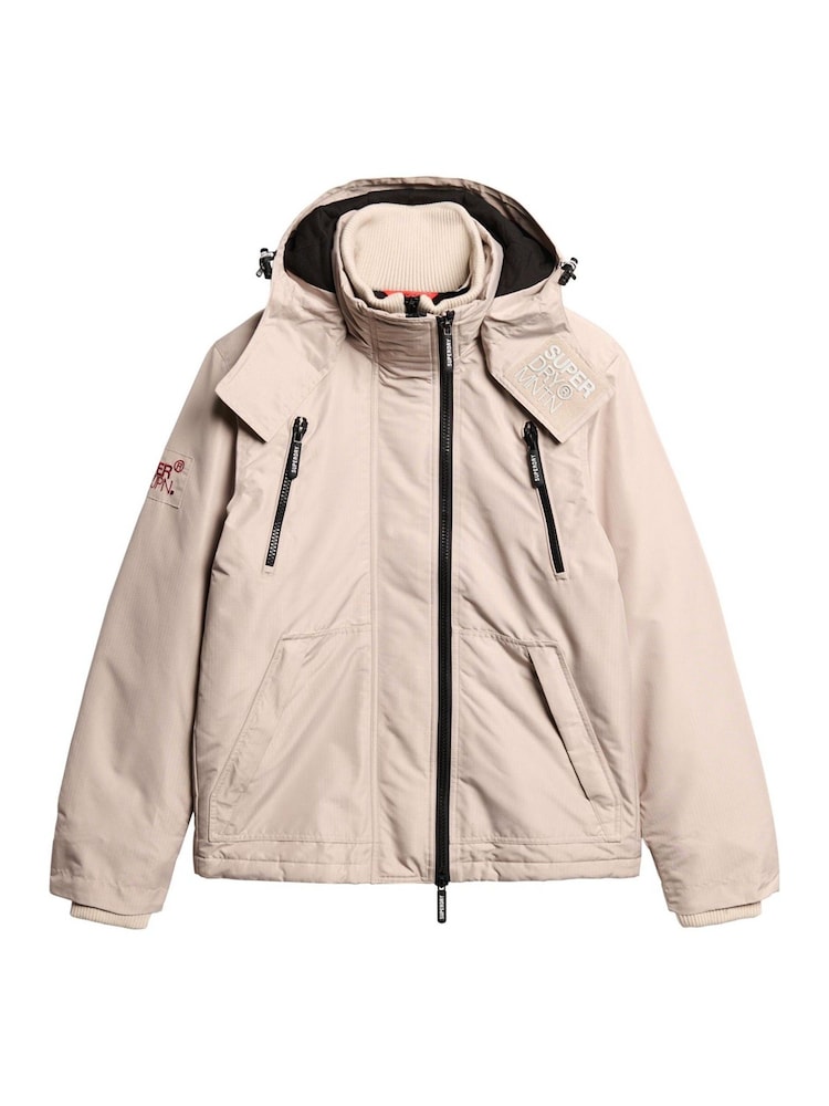 Superdry Chateau Gray Hooded Mtn Winbreaker Jacket - Image 5 of 6