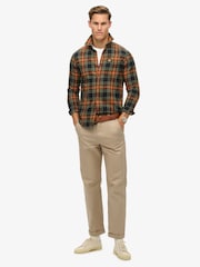 Negro a cuadros Bryce - Superdry Long Sleeve Lumberjack Shirt - Imagen 2 de 6