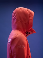 Superdry Flame Orange Hood Ultimate Emb Winbreaker Jacket - Image 2 of 11
