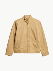 Superdry Canyon Beige Classic Harrington 100% Cotton Jacket - Image 5 of 6