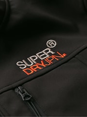 Superdry Black Softshell Trekker Track Jacket - Image 5 of 5