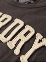 Superdry Green 100% Cotton Vintage Athletic Short Sleeve T-Shirt - Image 5 of 6