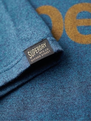 Blaugrün, Grit - Superdry Core Klassisches T-Shirt mit Logo - Bild 4 von 4