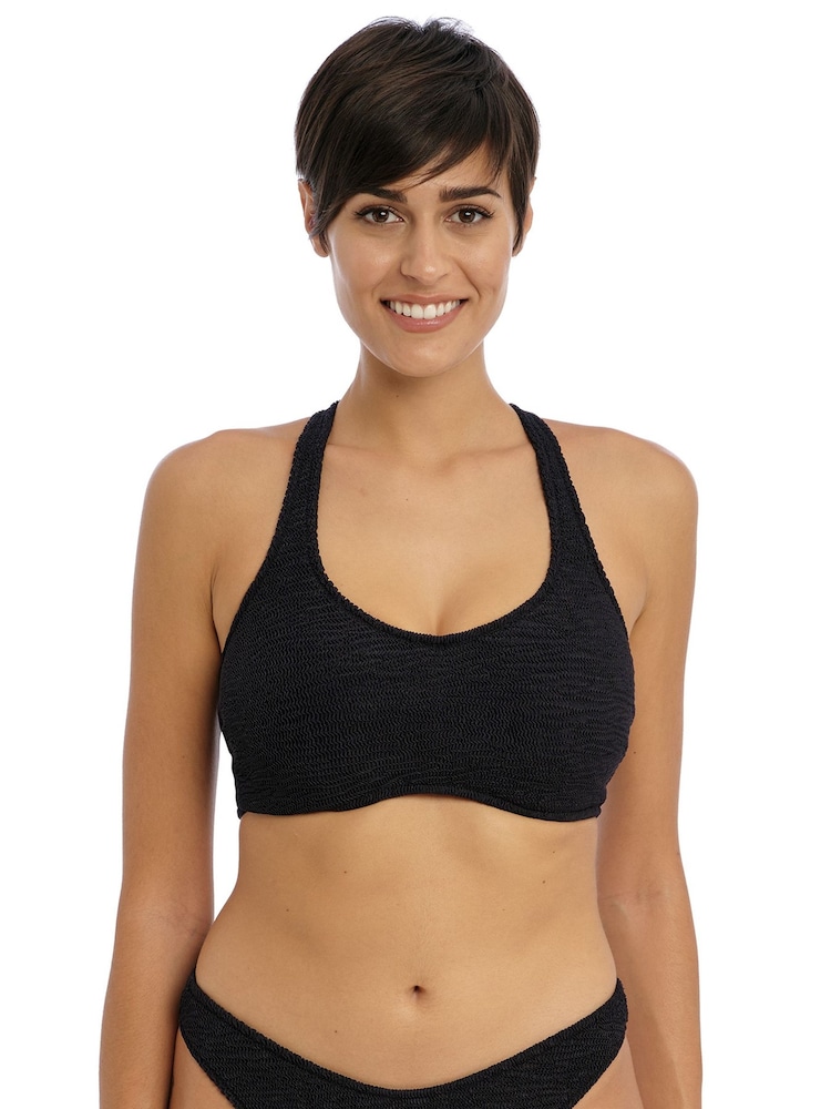 Freya Black Ibiza Waves Bralette Bikini Top - Image 1 of 6