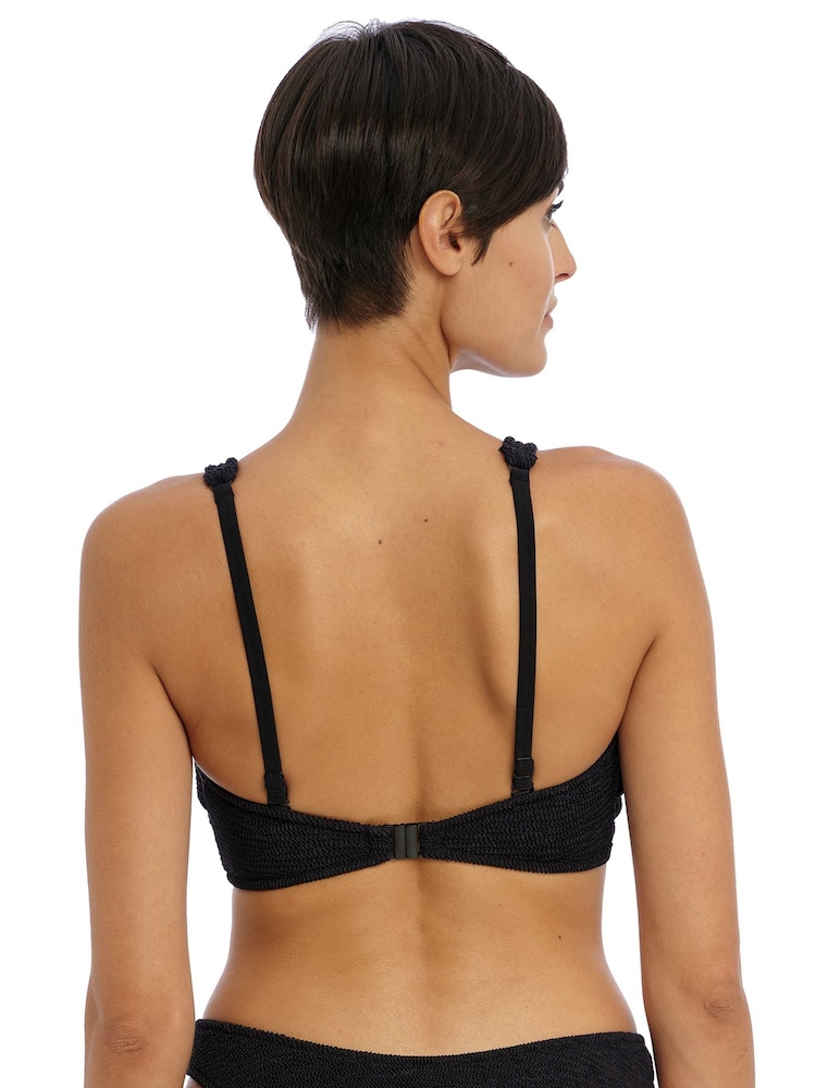 Freya Black Ibiza Waves Bralette Bikini Top - Image 2 of 6 Freya Black Ibiza Waves Bralette Bikini Top - Image 2 of 6