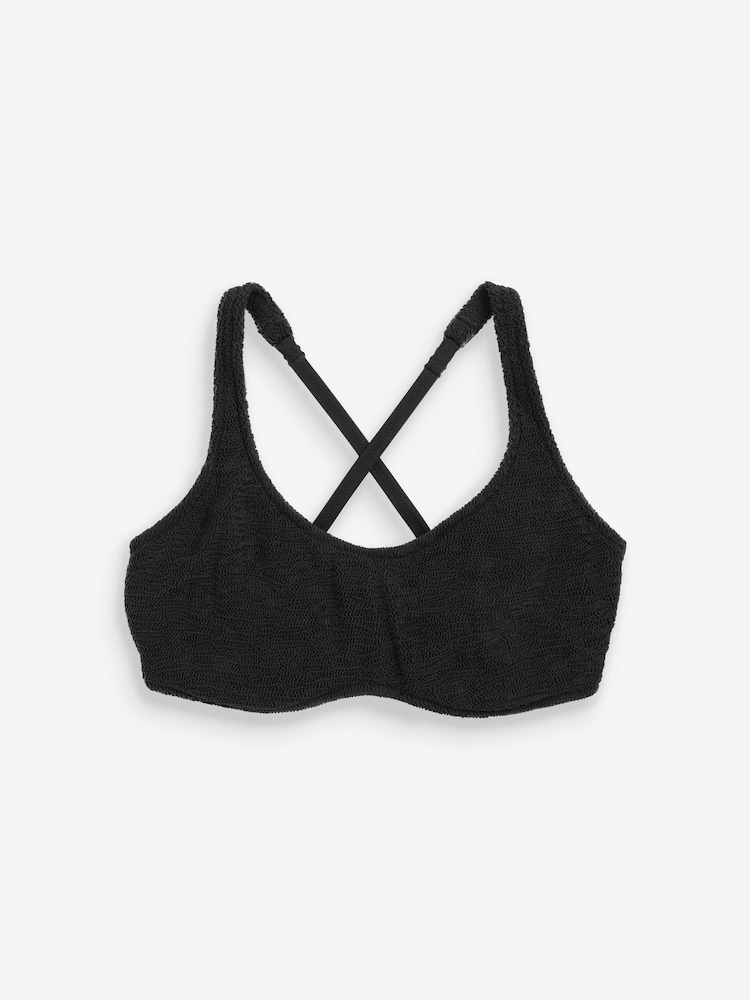 Freya Black Ibiza Waves Bralette Bikini Top - Image 6 of 6
