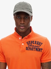 Денвер помаранчевий - Вінтажна спортивна сорочка поло Superdry 100% бавовни - Image 3 of 6