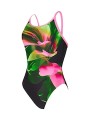 Zoggs Black Sprintback Swimsuit - Image 5 of 6