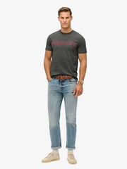 Superdry Gravel Grey Core Logo Classic T-Shirt - Image 2 of 6