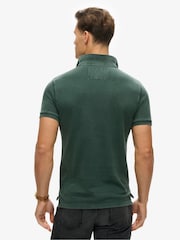 Emaille-Grün - Superdry Vintage Athletic Poloshirt aus 100 % Baumwolle - Bild 2 von 7