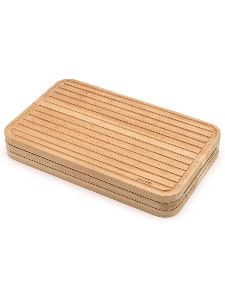 Brabantia Set of 3 Profile Wooden Chopping Boards - Image 1 of 2