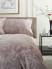 The Lyndon Company Pink Chatsworth Duvet Cover and Pillowcase Set - Image 4 of 5