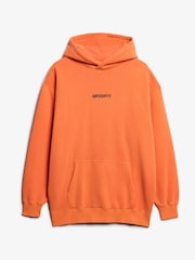 Drzno oranžna - Superdry kapucar z grafiko mikro loga  - Slika 5 iz 6