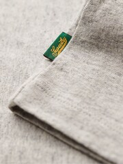 Superdry Grey 100% Cotton Embroidered Superstate Athletic Logo T-Shirt - Image 5 of 6