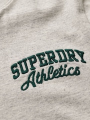 Superdry Grey 100% Cotton Embroidered Superstate Athletic Logo T-Shirt - Image 6 of 6
