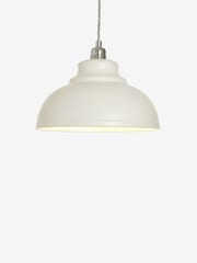 Cream Dixon Easy Fit Pendant Lamp Shade - Image 1 of 6