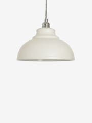 Cream Dixon Easy Fit Pendant Lamp Shade - Image 2 of 6