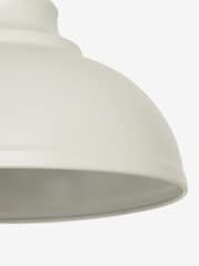 Cream Dixon Easy Fit Pendant Lamp Shade - Image 3 of 6