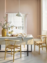 Cream Dixon Easy Fit Pendant Lamp Shade - Image 4 of 6