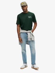 Superdry Green Loose 100% Cotton Core Logo City T-Shirt - Image 2 of 6