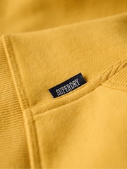 Superdry Yellow Winter Gold Essential Logo Zip-Up Hoodie - Image 5 of 5