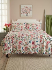 Deyongs Natural Dainty Floral Duvet Cover and Pillowcase Set - Image 2 of 4