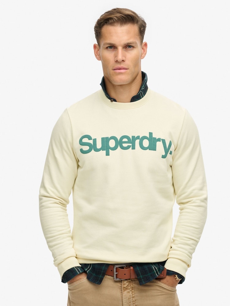 Crem stridii - Hanorac Superdry Classic Core Logo - Image 1 of 5