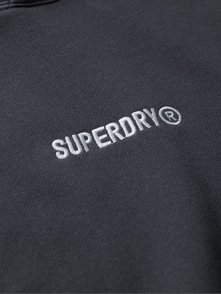 Slonovinasta - Superdry kapucar z grafiko mikro loga  - Slika 5 iz 5
