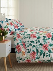 Deyongs Green Moore Lane Duvet Cover and Pillowcase Set - Image 1 of 4
